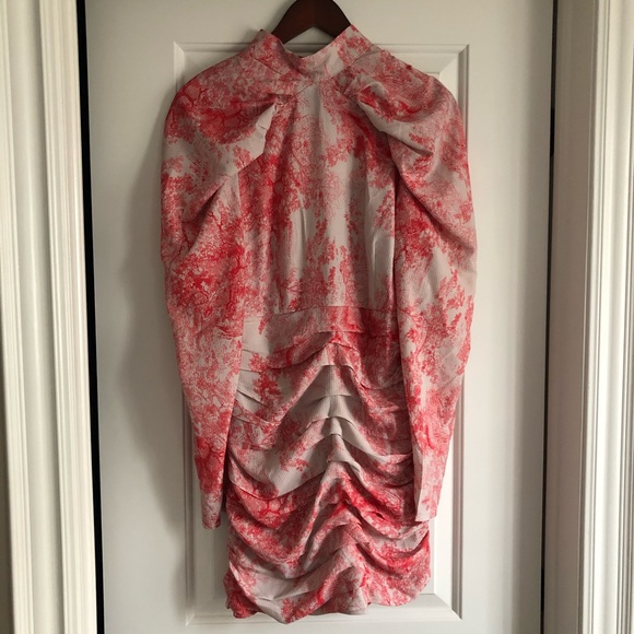 NWT In the Style Lorna Luxe Dress Sz UK 10/ US 6 - Picture 7 of 12